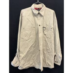 Ruff Hewn Shacket Men's Sz XL Heavy Flannel Lined Button Up Shirt Big & Tall